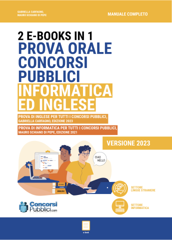 Prova orale concorsi pubblici: informatica ed inglese